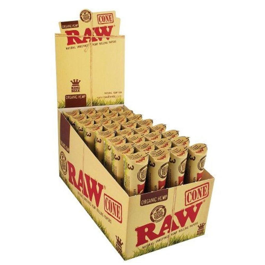 3 PACK RAW CLASSIC KING SIZE CONES