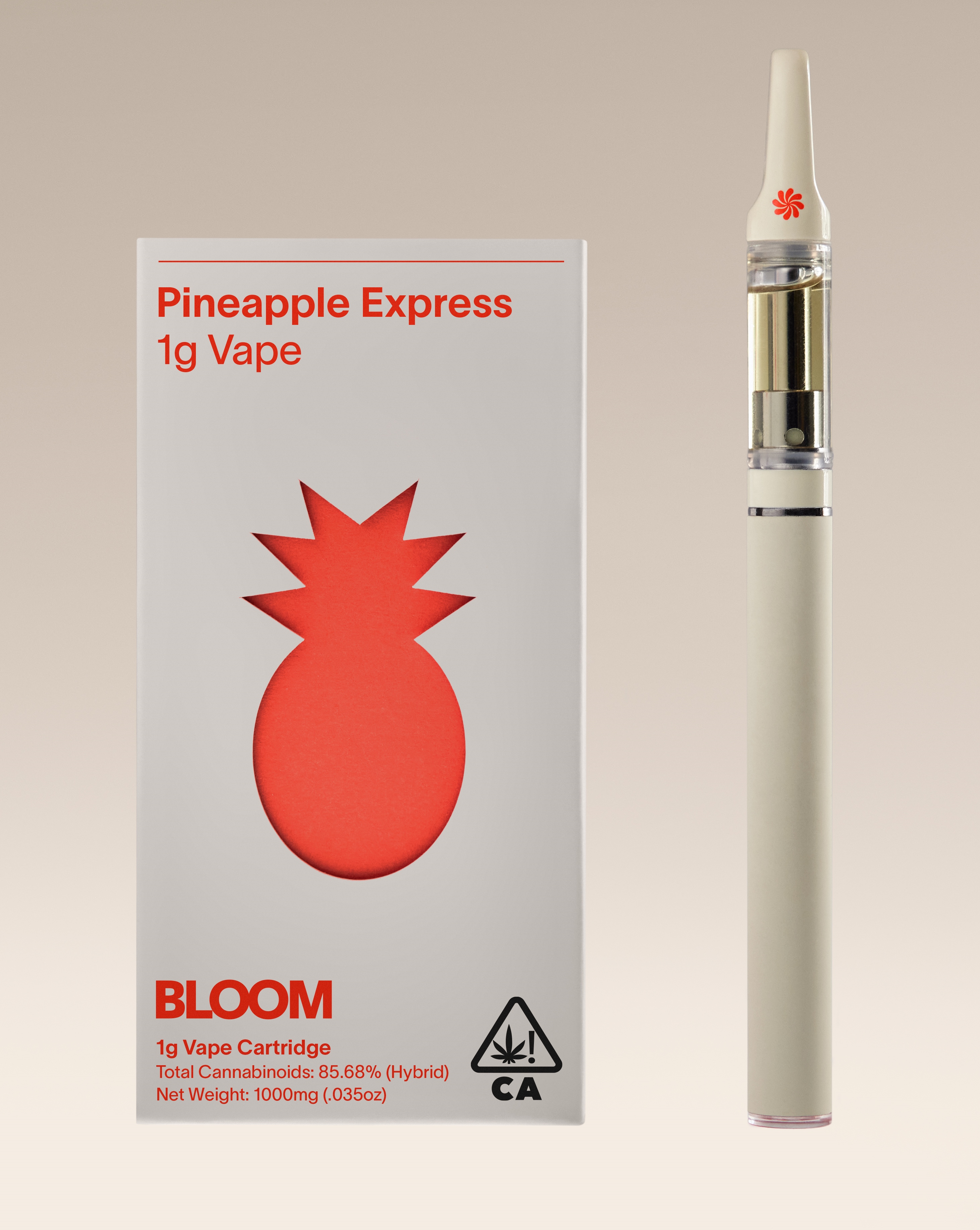 1 G Pineapple Express Cartridge By Bloom